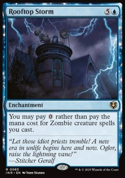 Rooftop Storm - Innistrad Remastered (Rare) [INR-83]