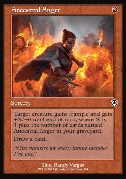 Ancestral Anger - Innistrad Remastered: Extras (Common) [XINR-394]