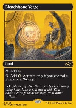 Bleachbone Verge - Aetherdrift: First-Place (Rare) [DFTFP-501]