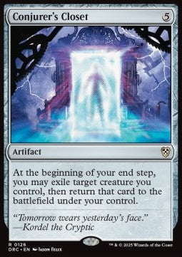 Conjurer's Closet - Commander: Aetherdrift (Rare) [DRC-126]