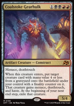 Coalstoke Gearhulk - Aetherdrift (Mythic) [DFT-198]