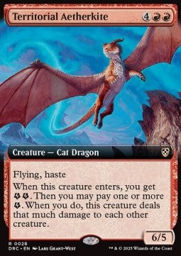 Territorial Aetherkite - Commander: Aetherdrift: Extras (Rare) [XDFC-28]