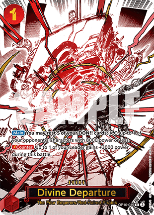 Divine Departure (OP10-019) (V.2) - Royal Blood (Alternate Art) [OP10-019]
