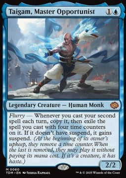 Taigam, Master Opportunist - Tarkir: Dragonstorm (Mythic) [TDM-60]