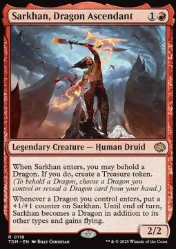 Sarkhan, Dragon Ascendant - Tarkir: Dragonstorm (Rare) [TDM-118]