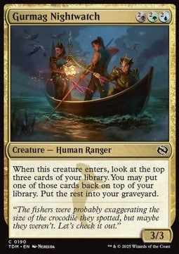 Gurmag Nightwatch - Tarkir: Dragonstorm (Common) [TDM-190]