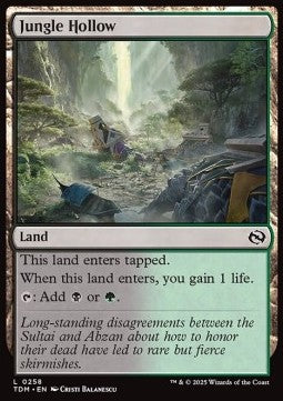 Jungle Hollow - Tarkir: Dragonstorm (Common) [TDM-258]