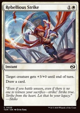 Rebellious Strike - Tarkir: Dragonstorm (Common) [TDM-20]