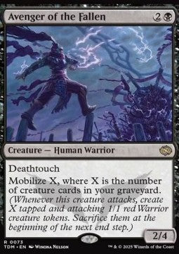 Avenger of the Fallen - Tarkir: Dragonstorm (Rare) [TDM-73]