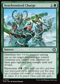 Synchronized Charge - Tarkir: Dragonstorm (Uncommon) [TDM-162]