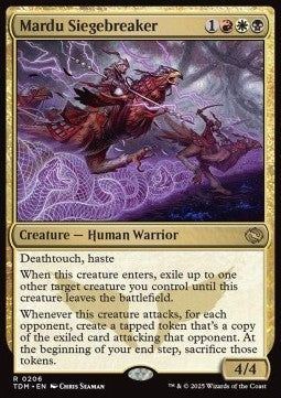 Mardu Siegebreaker - Tarkir: Dragonstorm (Rare) [TDM-206]