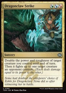Dragonclaw Strike - Tarkir: Dragonstorm (Uncommon) [TDM-180]