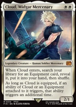 Cloud, Midgar Mercenary - Magic: The Gathering - FINAL FANTASY (Mythic) [FIN-10]