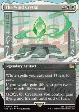 The Wind Crystal - Magic: The Gathering - FINAL FANTASY: Extras (Rare) [XFIN-330]