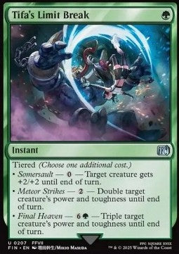 Tifa's Limit Break - FINAL FANTASY (Uncommon) [FIN-207]