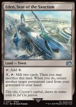 Eden, Seat of the Sanctum - FINAL FANTASY (Uncommon) [FIN-277]