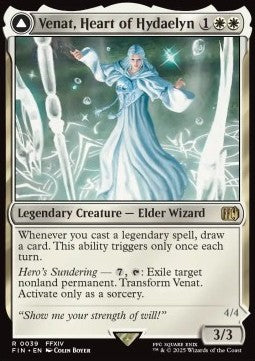 Venat, Heart of Hydaelyn // Hydaelyn, the Mothercrystal - FINAL FANTASY (Rare) [FIN-39]