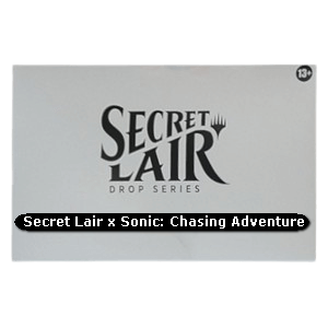 Secret Lair Drop Series: The Sonic Superdrop: Secret Lair x Sonic: Chasing Adventure