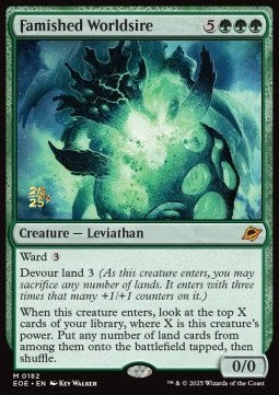 Famished Worldsire (V.1) - Edge of Eternities: Promos (Mythic) [PEOE-182]