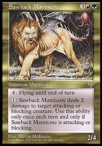 Sawback Manticore - Mirage (Rare)