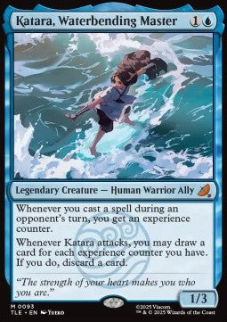 Katara, Waterbending Master (V.1) - Magic: The Gathering | Avatar: The Last Airbender: Eternal (Mythic) [TLE-93]