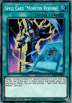 Spell Card "Monster Reborn" - 2025 Mega-Pack Tin (Starlight Rare) [MP25-006]