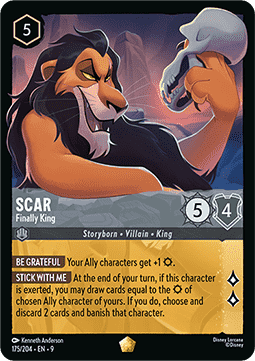 Scar - Finally King (V.1) - Fabled (Legendary) [9FAB-175]
