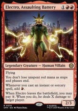 Electro, Assaulting Battery - Marvel's Spider-Man (Rare) [SPM-76]