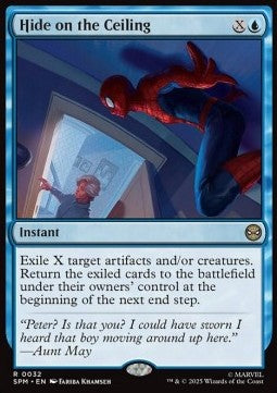 Hide on the Ceiling - Marvel's Spider-Man (Rare) [SPM-32]