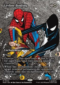 Leyline Binding - Marvel's Spider-Man: Source Material Cards (Mythic) [MAR-2]