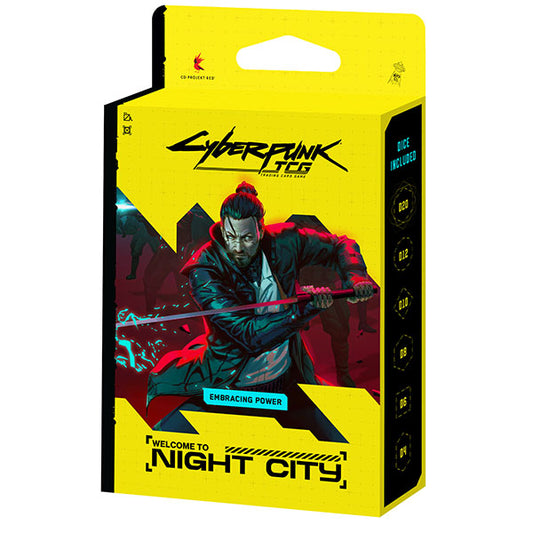 Cyberpunk TCG - Welcome to Night City Starter Deck – Embracing Power