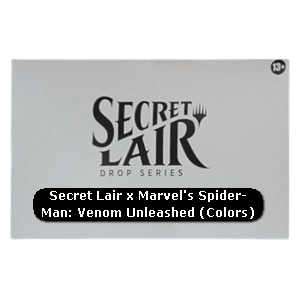 Secret Lair Drop Series: Secret Lair x Marvel's Spider-Man Superdrop: Venom Unleashed (Colors)