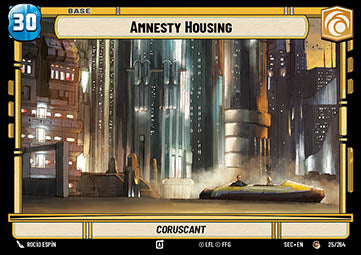 Amnesty Housing // Spy Token - Secrets of Power (Common) [SEC-025/T01]