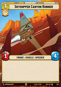 Skyhopper Canyon Runner (V.1) - Secrets of Power: Extras (Common) [XSEC-478]