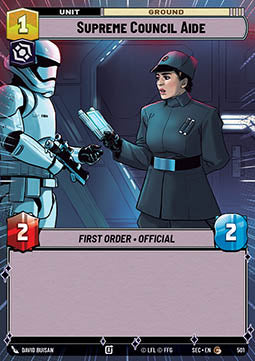 Supreme Council Aide (V.1) - Secrets of Power: Extras (Common) [XSEC-501]