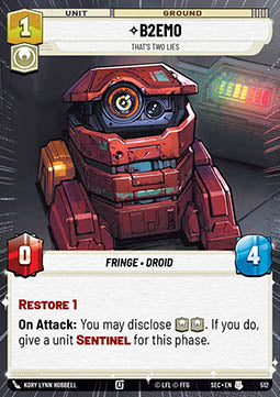 B2EMO, That's Two Lies (V.1) - Secrets of Power: Extras (Uncommon) [XSEC-512]