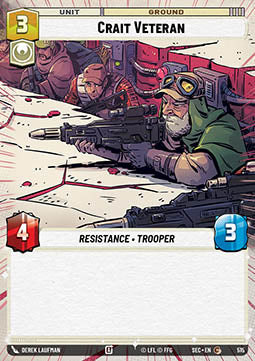 Crait Veteran (V.1) - Secrets of Power: Extras (Common) [XSEC-515]