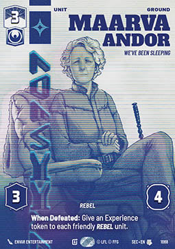 Maarva Andor, We've Been Sleeping (V.2) - Secrets of Power: Extras (Uncommon) [XSEC-1068]