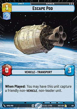 Escape Pod (V.2) - Secrets of Power: Extras (Rare) [XSEC-812]