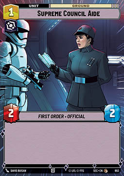 Supreme Council Aide (V.2) - Secrets of Power: Extras (Common) [XSEC-993]