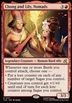 Chong and Lily, Nomads (V.1) - Avatar: The Last Airbender: Eternal (Rare) [TLE-113]
