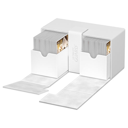 Ultimate Guard - Twin Flip n Tray 200+ XenoSkin - Monocolor White