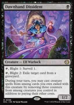 Dawnhand Dissident - Lorwyn Eclipsed (Rare) [ECL-98]