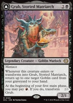 Grub, Storied Matriarch // Grub, Notorious Auntie - Lorwyn Eclipsed (Rare) [ECL-105]