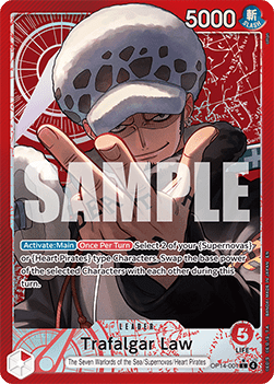 Trafalgar Law (OP14-001) (V.2) - The Azure Sea's Seven (Alternate Art) [OP14-001]