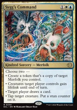 Sygg's Command - Lorwyn Eclipsed (Rare) [ECL-244]