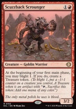 Scuzzback Scrounger - Lorwyn Eclipsed (Rare) [ECL-153]