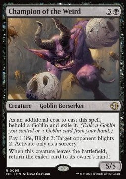 Champion of the Weird - Lorwyn Eclipsed (Rare) [ECL-95]