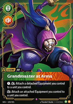 Jax, Grandmaster at Arms (V.1 - Rare) - Spiritforged (Rare) [SFD-193]