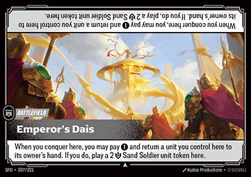 Emperor's Dais - Spiritforged (Uncommon) [SFD-207]